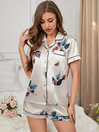 Women's Homewear Set Top with Shorts - NW31