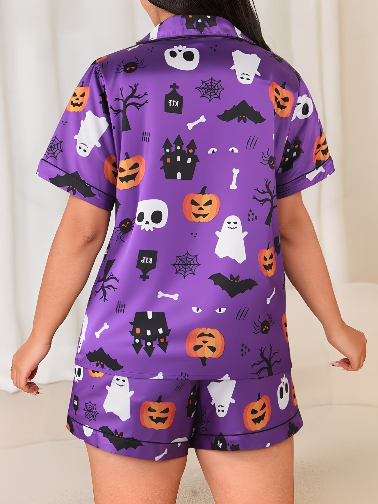 Women's Homewear Set Top with Shorts - NW07