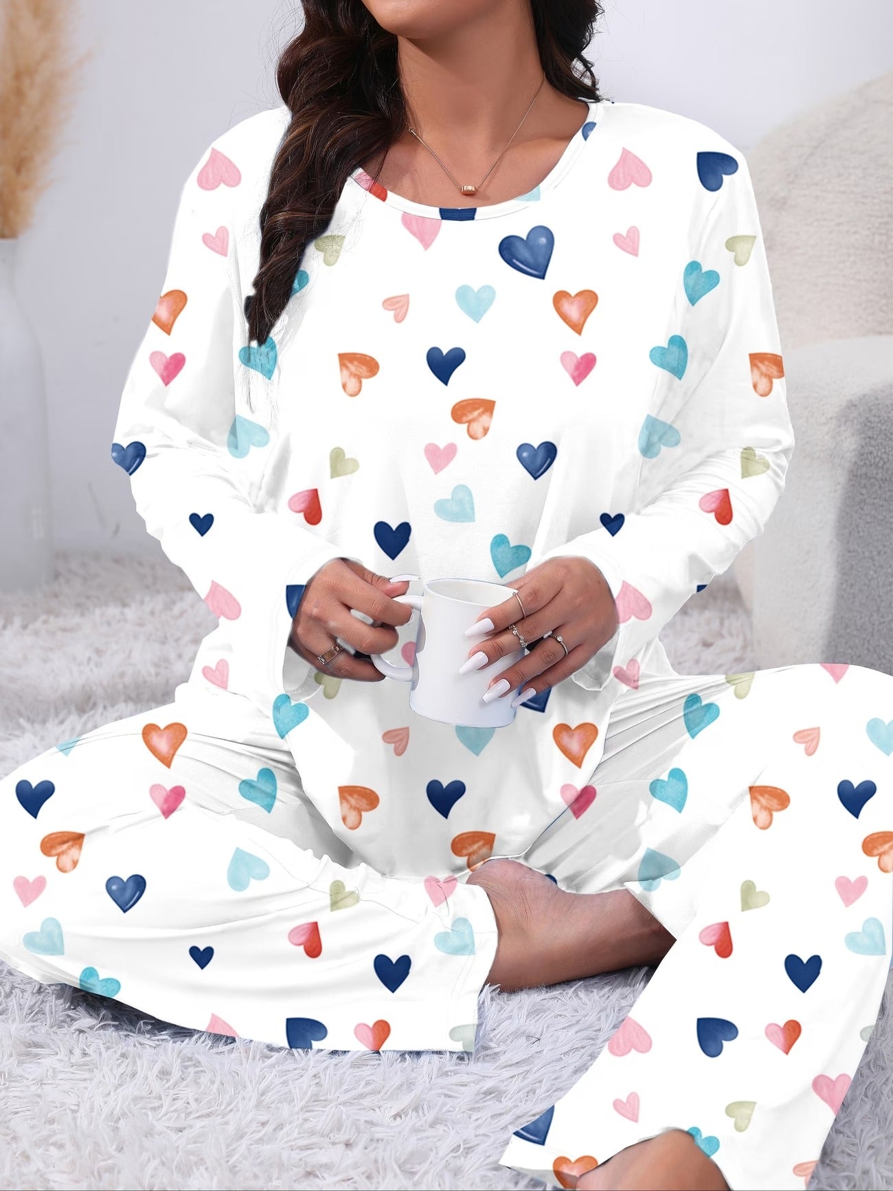 Women's Homewear Set Top with Pent - NS014