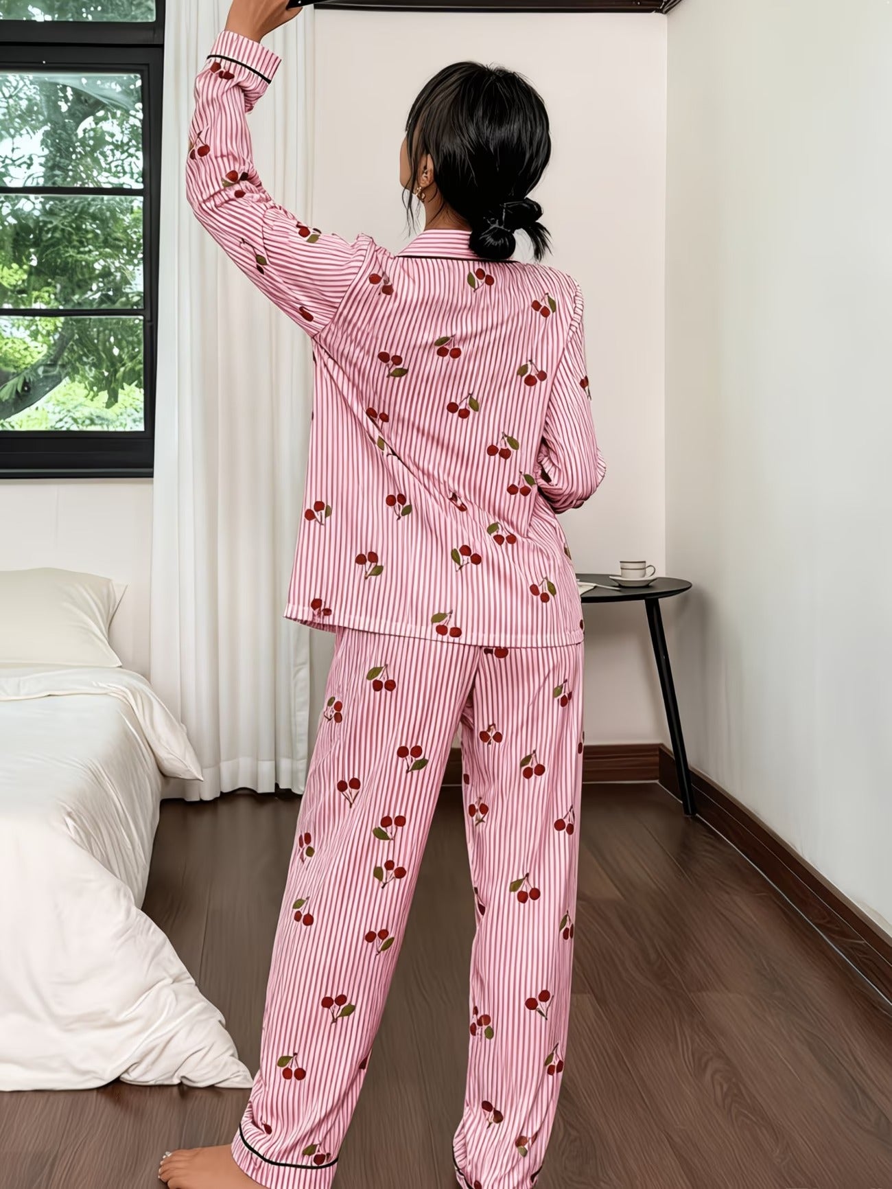 Women's Homewear Set Top with Pent - NS021