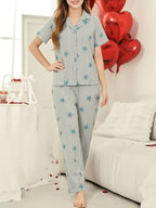 Women's Homewear Set Top with Pent - NS018