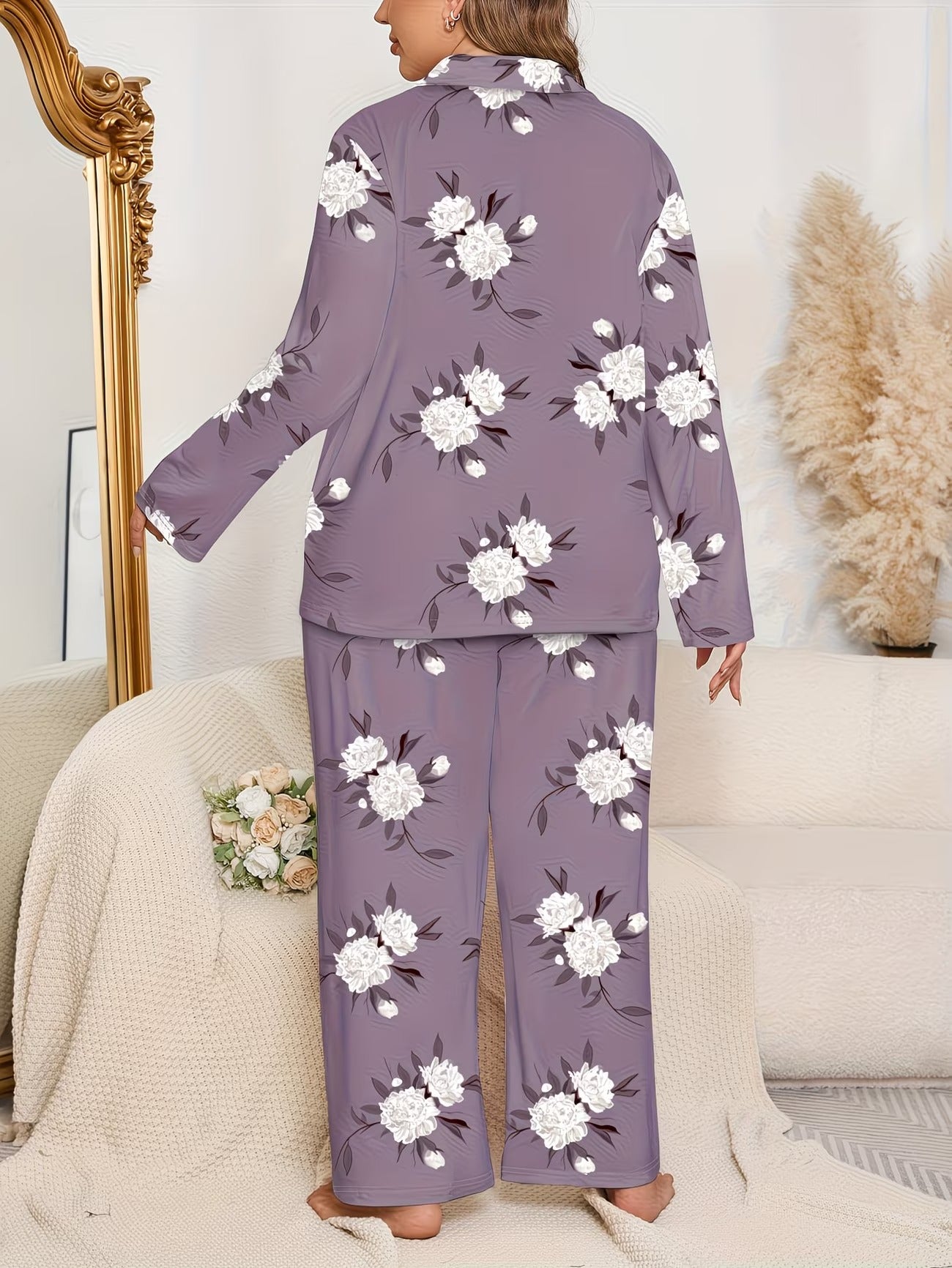 Women's Homewear Set Top with Pent - NS009