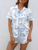 Women's Homewear Set Top with Shorts - NW28