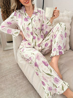 Women's Homewear Set Top with Pent - NS020