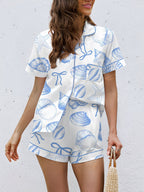 Women's Homewear Set Top with Shorts - NW28