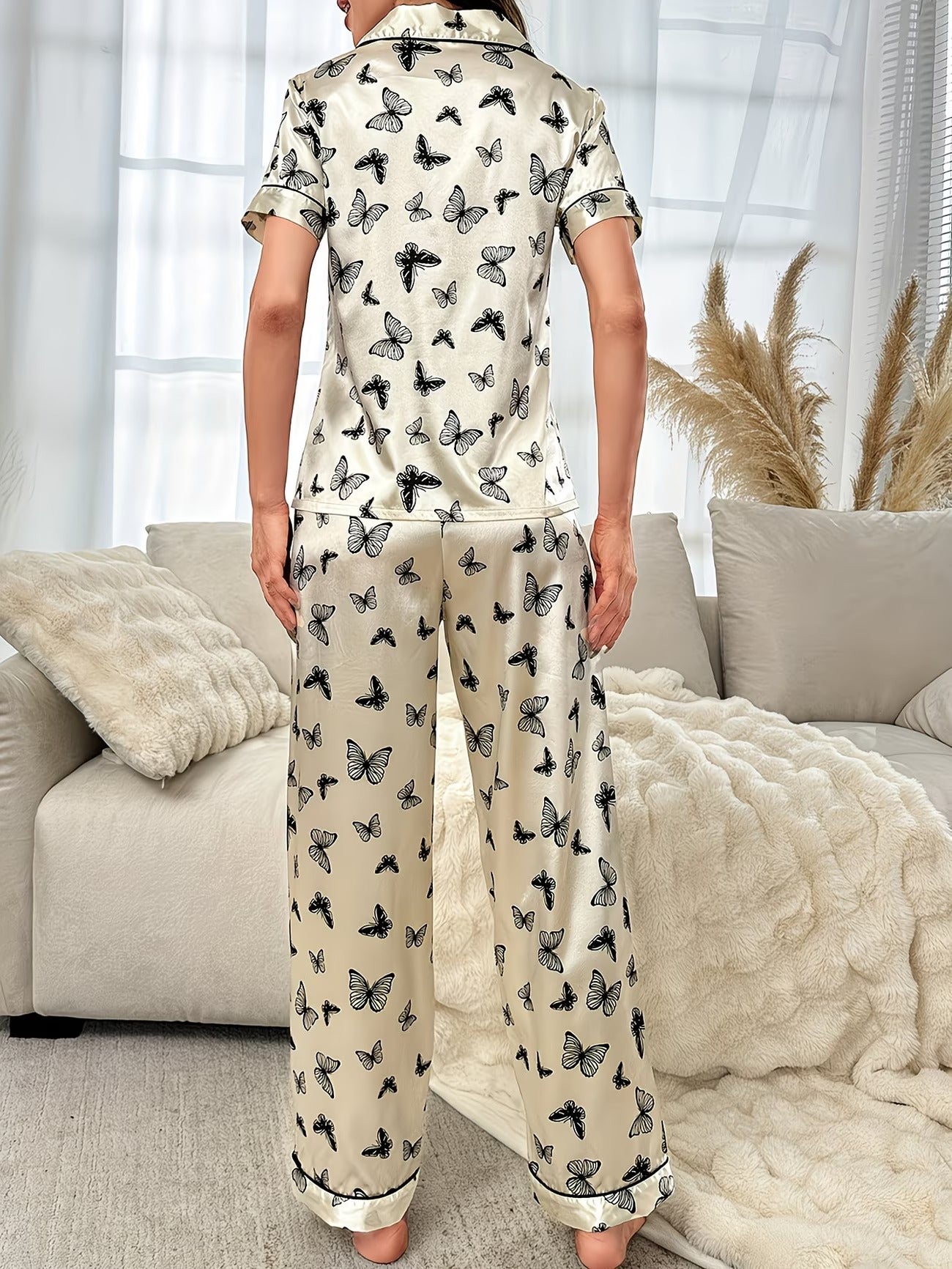 Women's Homewear Set Top with Pent - NS026