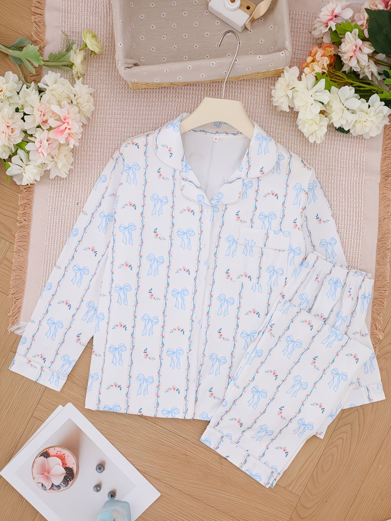 Women's Homewear Set Top with Pent - NS030