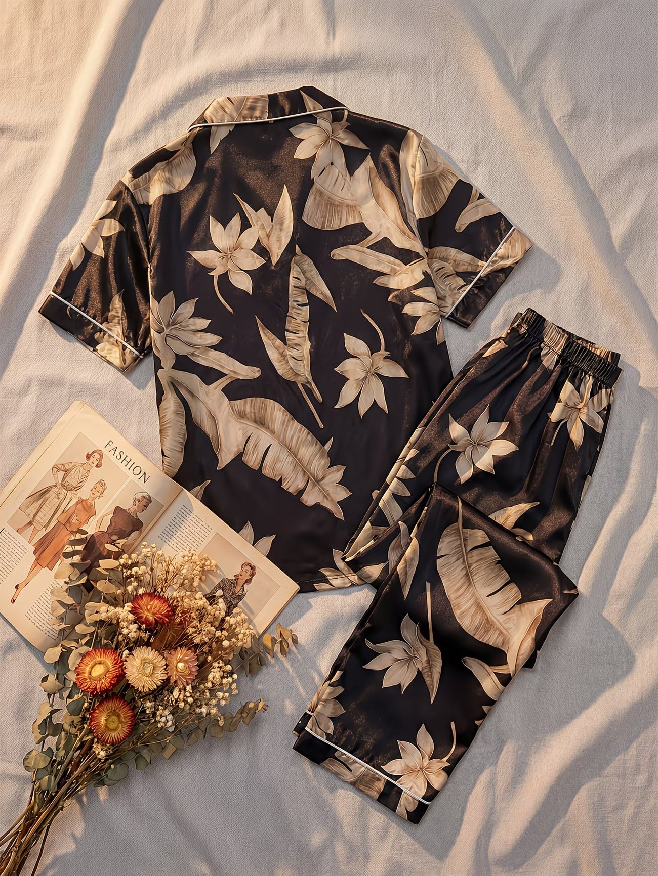 Women's Homewear Set Top with Pent - NS027