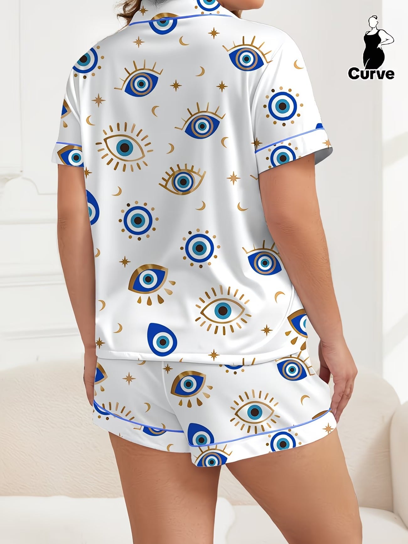 Women's Homewear Set Top with Shorts - NW09